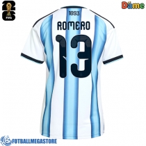 Fotballdrakt Dame Argentina Cristian Romero #13 Hjemmedrakt VM 2026 Kortermet